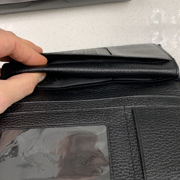 Mashhad Leather Mens or Ladies wallet with lots of slots. NWT - Picture 6 of 17